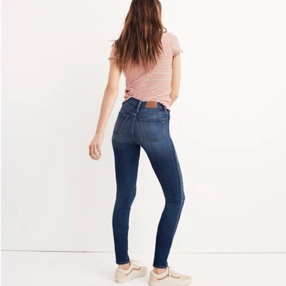 Madewell 10 inch high rise skinny - Picture 2 of 6